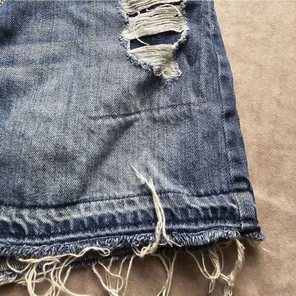 Junior's HOLLISTER High Rise Denim Jean Skirt Size 3 - Picture 3 of 6